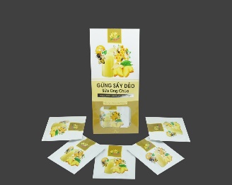 Gừng Sấy Dẻo Sữa Ong Chúa 90g